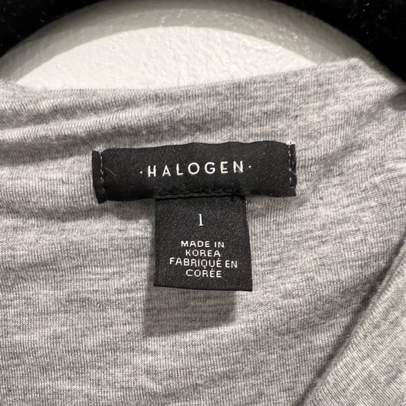 Halogen Double Lined Grey Sleeveless Top - Picture 2 of 4